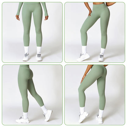 high waist workout leggings feature detail