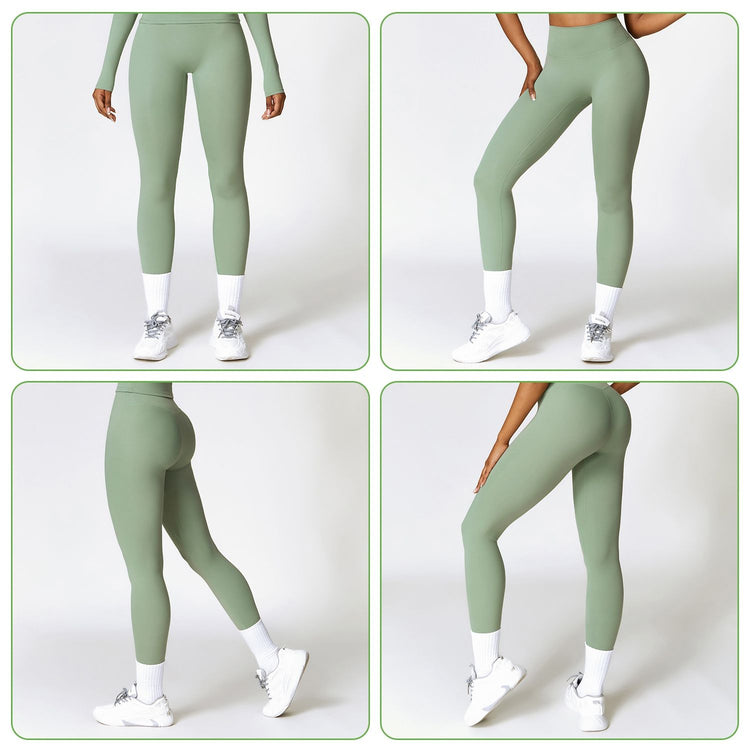 high waist workout leggings feature detail
