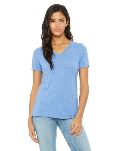 Women's Triblend Relaxed Fit V-Neck Tee20