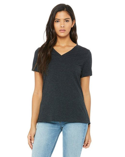Women's Triblend Relaxed Fit V-Neck Tee21
