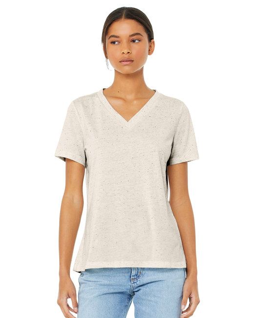 Women's Triblend Relaxed Fit V-Neck Tee60