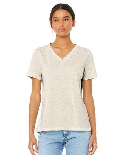 Women's Triblend Relaxed Fit V-Neck Tee64