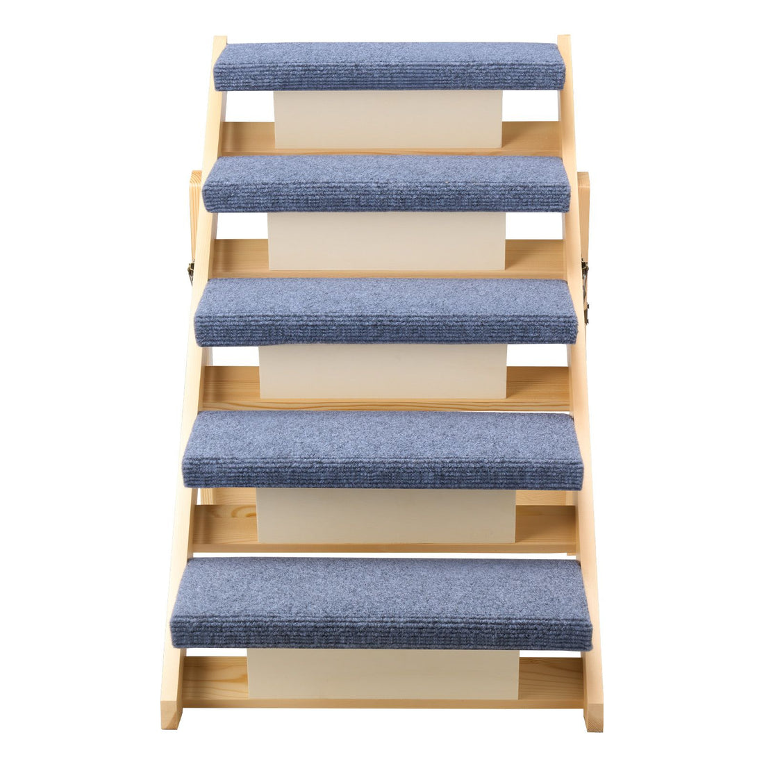 Wood Pet Stairs 5-Step Foldable 6