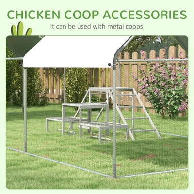 Wooden Chicken Roost Stand Toy1