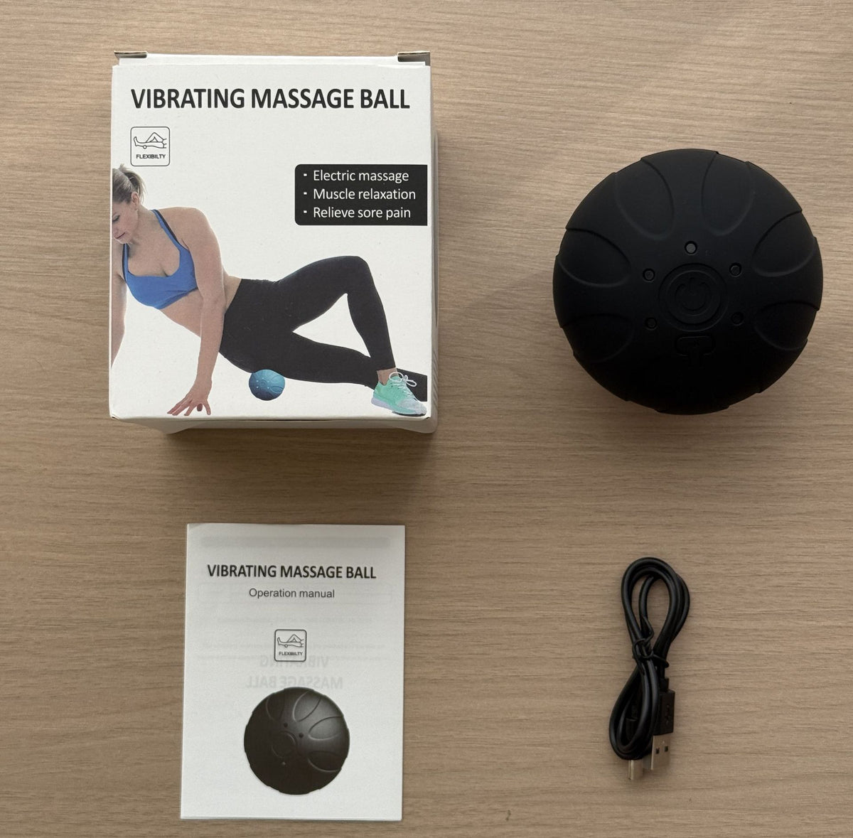 Electric Vibrating Massage Ball for Muscle Relaxation Health & Wellness product image 6
