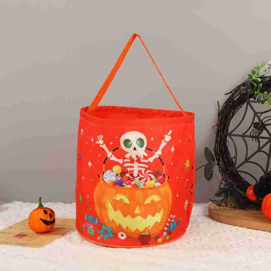 Halloween Pumpkin Candy Tote Bag
