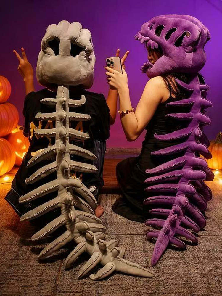 Dinosaur Skeleton Headgear Costume product image 4
