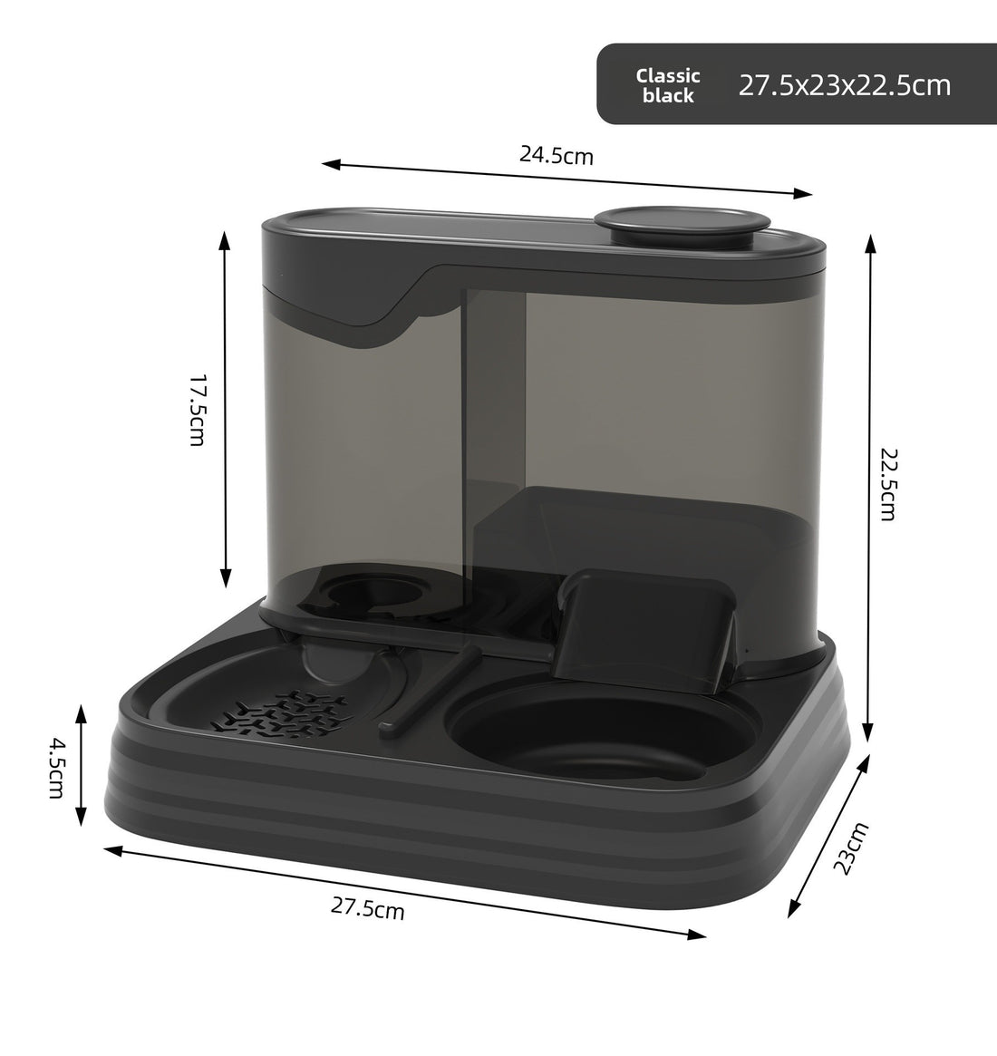 Automatic Pet Feeder and Water Dispenser