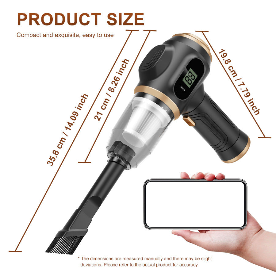 Portable car vacuum cleaner