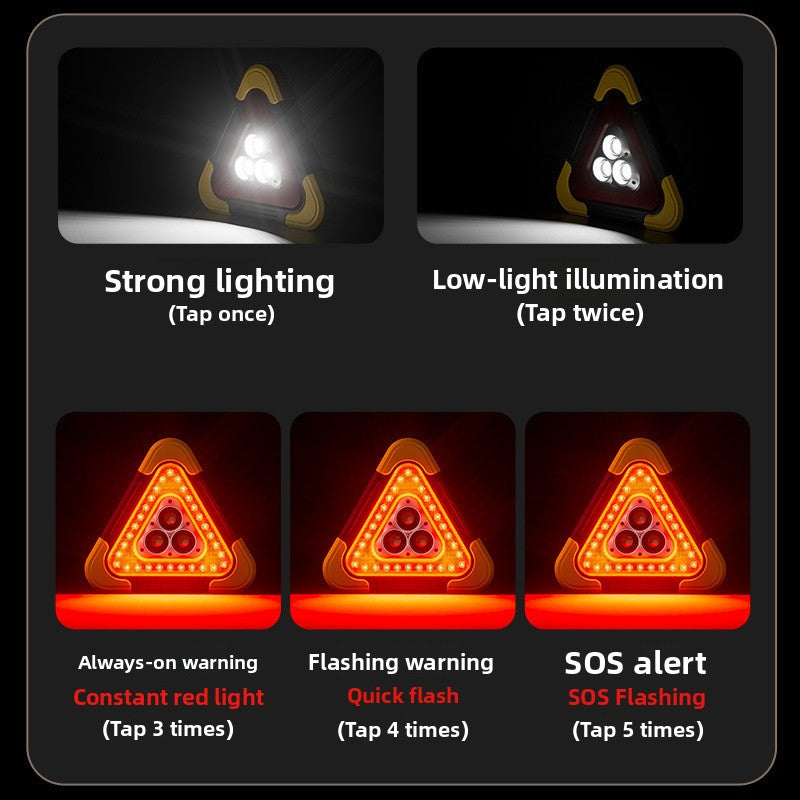 Multi-Function Tripod Emergency Warning Light