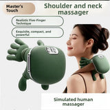 Multifunctional neck and shoulder massager