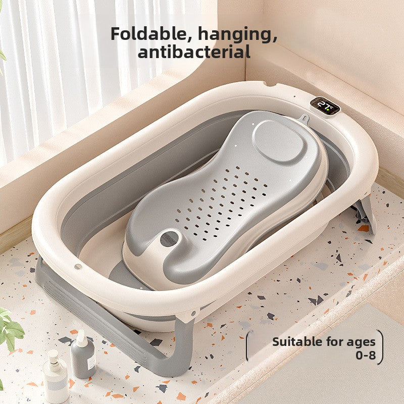 Foldable Baby Bath Tub with Accessories