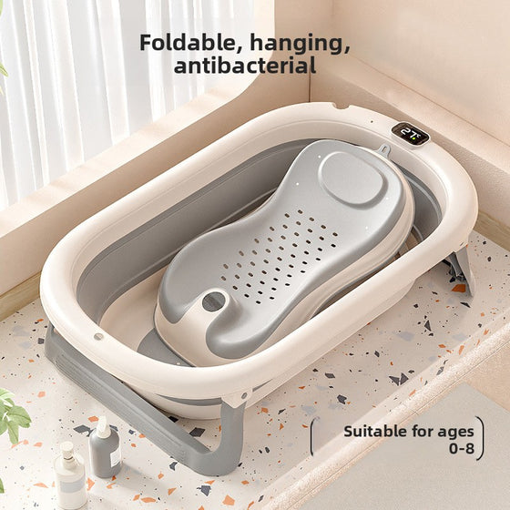 Foldable Baby Bath Tub with Accessories product image 1