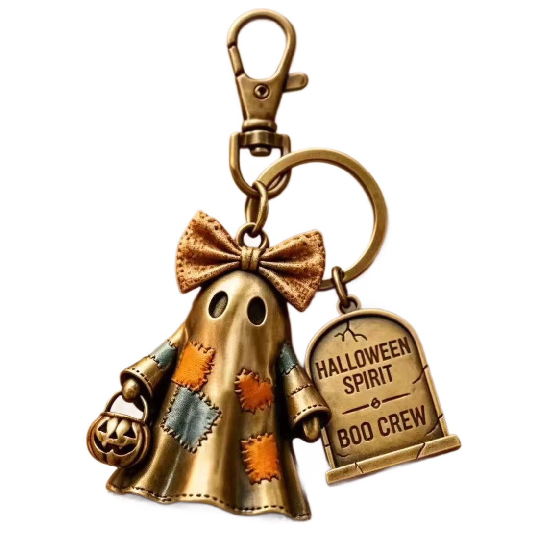 Halloween ghost keychain