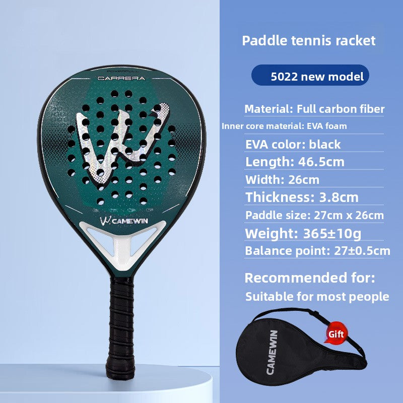 Carbon Fiber Padel Racket with Bag