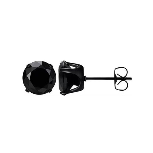 Four-Claw Synthetic Zircon Earrings product image 2