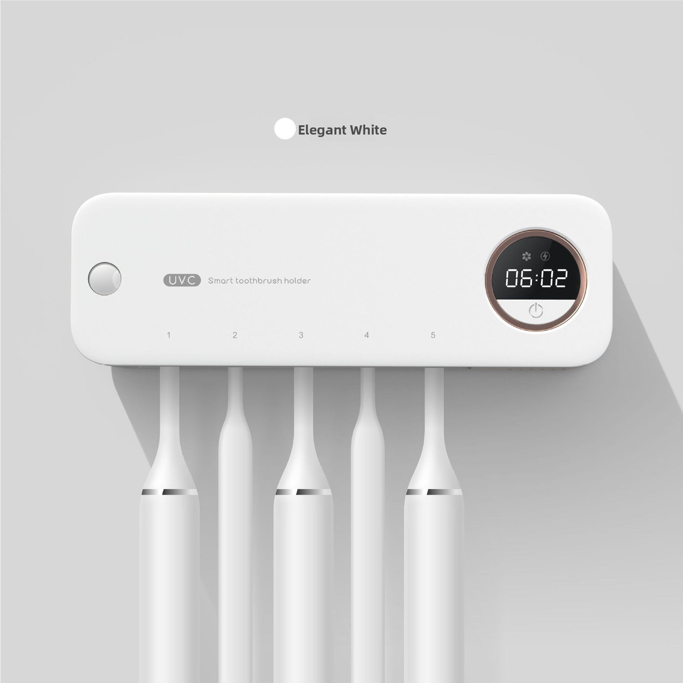Smart UV Toothbrush Sterilizer Wall Mount