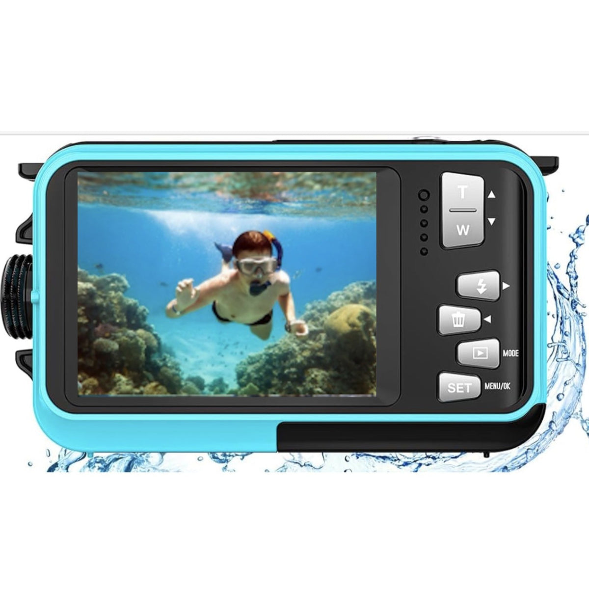 Waterproof Dual Screen Digital Camera