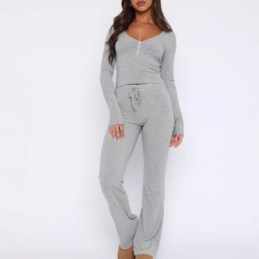 Two-piece jacket and trousers