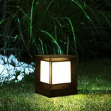 Modern Solar Column Head Lamp