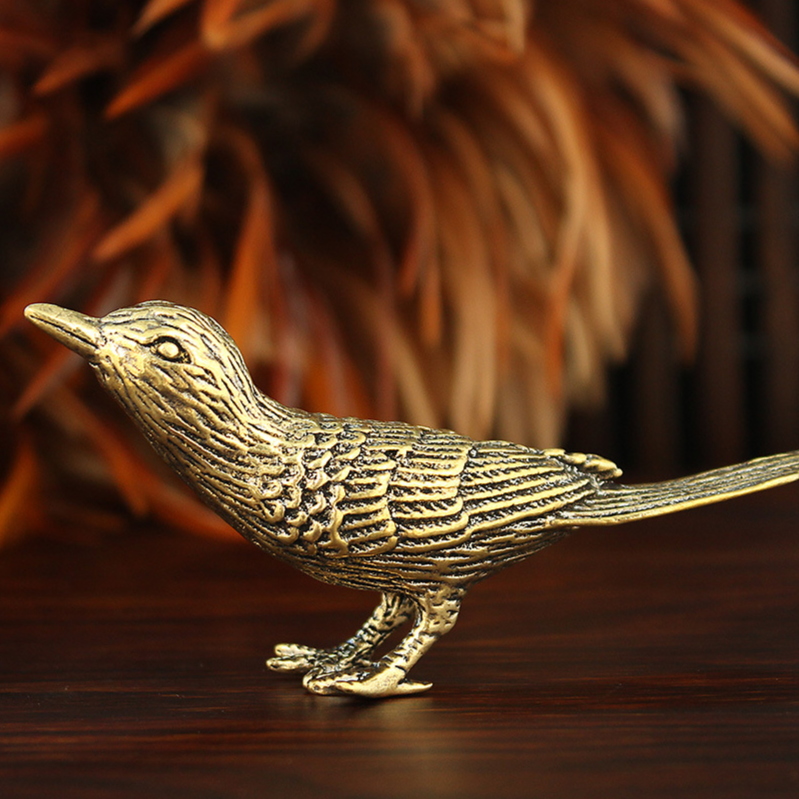 Copper bird ornament decoration