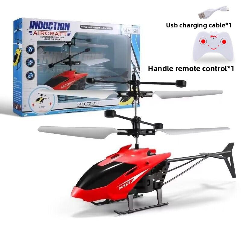 Remote Control Helicopter Drone with Sensor Technology