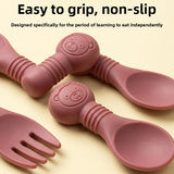 Baby Silicone Feeding Tableware Set