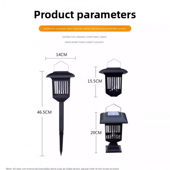 Solar-powered mosquito killer lamp Pest & Animal Control product image 2
