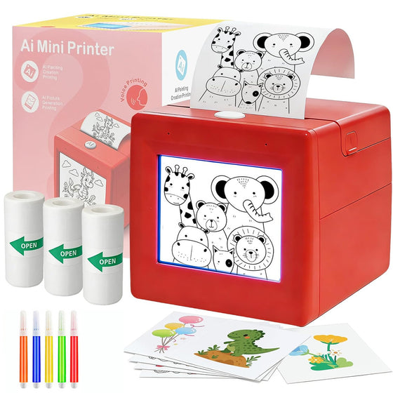 Mini Thermal Pocket Photo Printer Q15 in 3 Colors, image 1 of 11