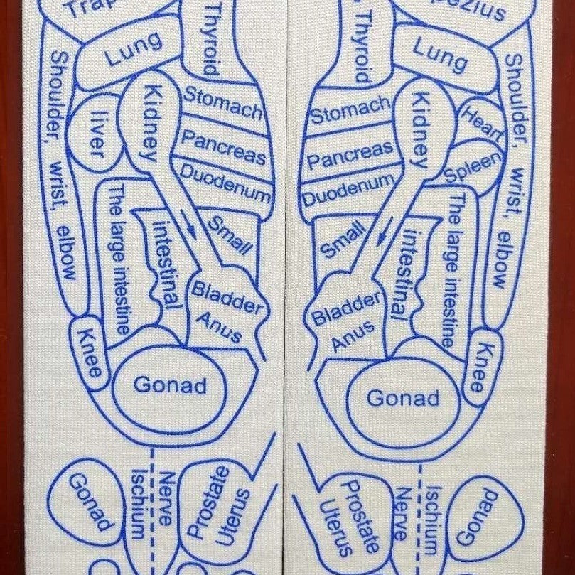 Foot acupoint illustrated socks