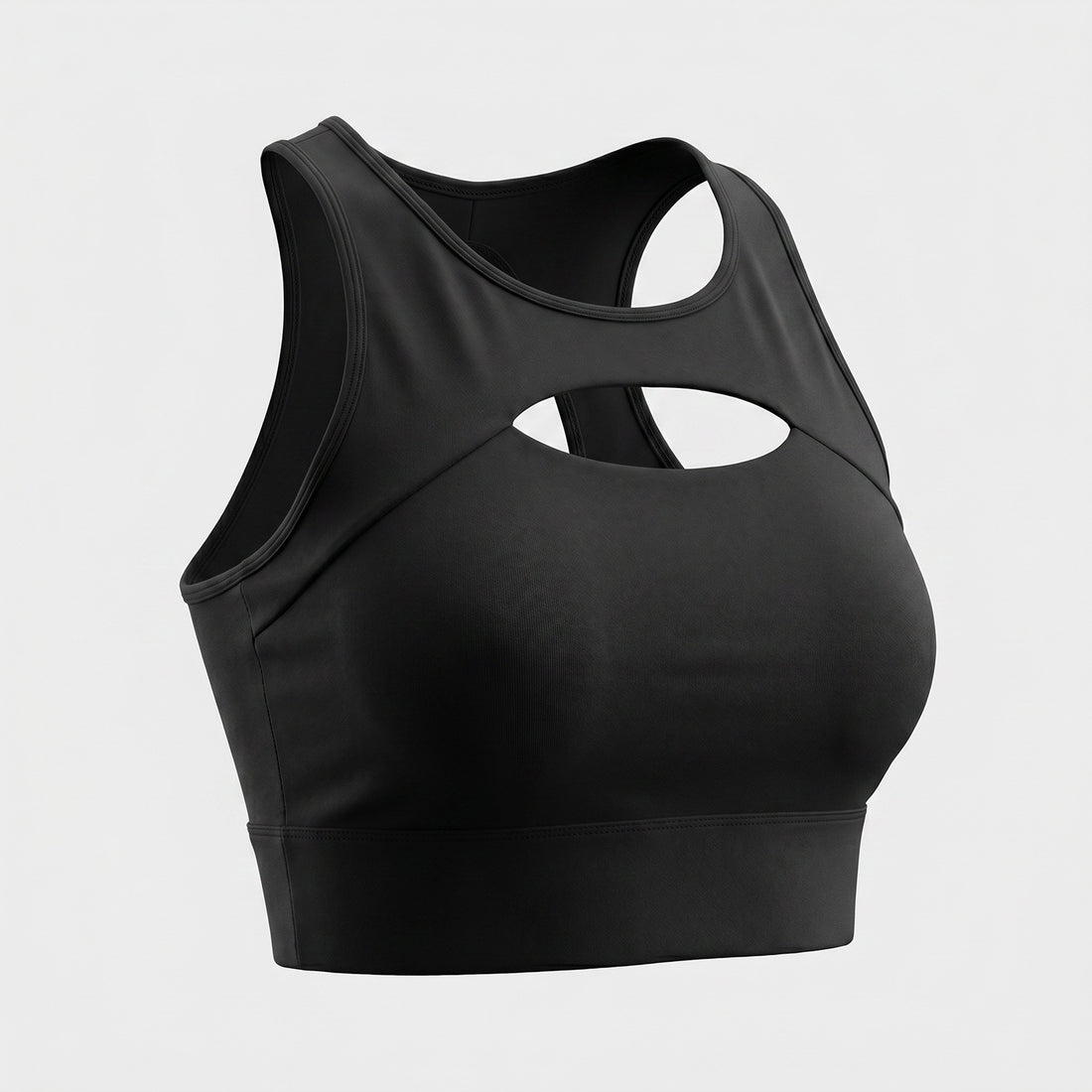 Women's high impact sports bra with hollow-out back and back clasp, photo 8