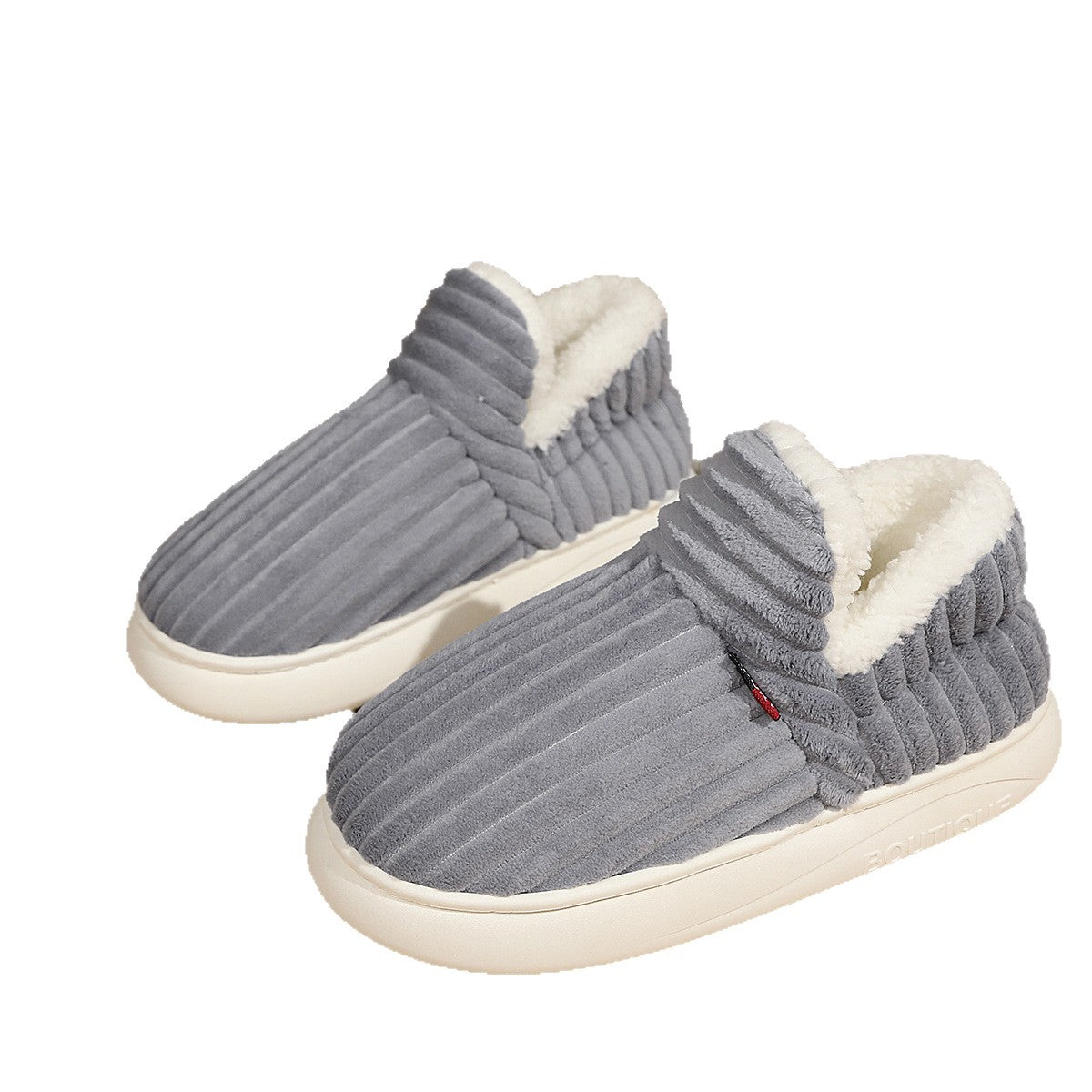 Plush Lined Indoor Outdoor Slippers