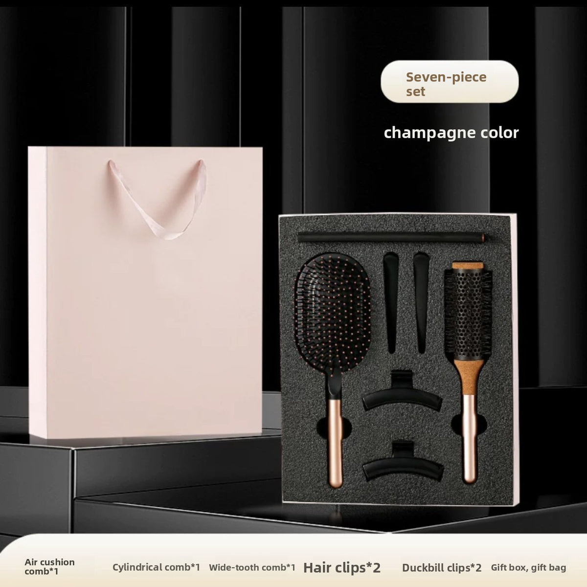 Air Cushion comb hairpin cylinder comb