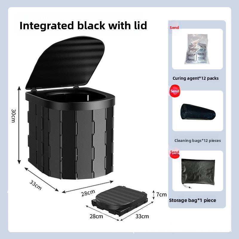 Portable Folding Toilet for Outdoor Camping