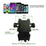 Suction cup phone mount 360 degree rotation demo