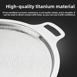 Titanium Coating Non-Stick Pizza Grill Pan
