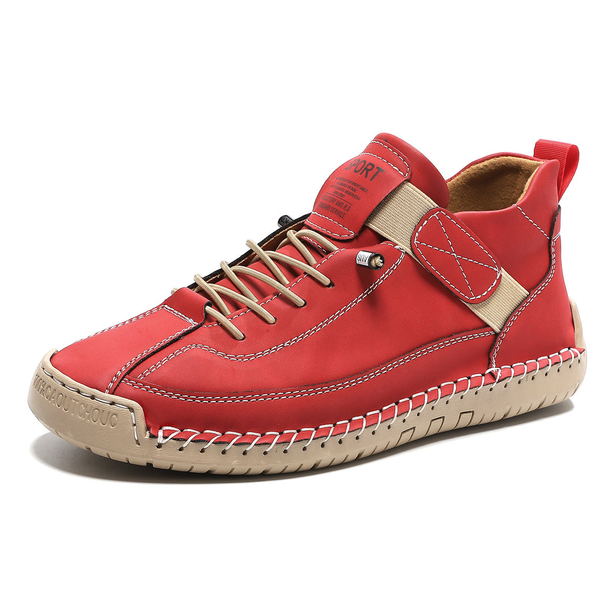 Handmade Stitched Unisex Flat Shoes Casual Martin Boots