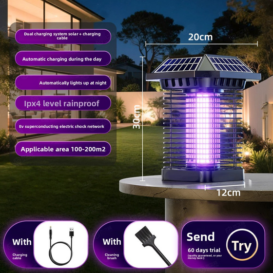 Solar Powered Mosquito Killer Lamp Pest & Animal Control product image 6