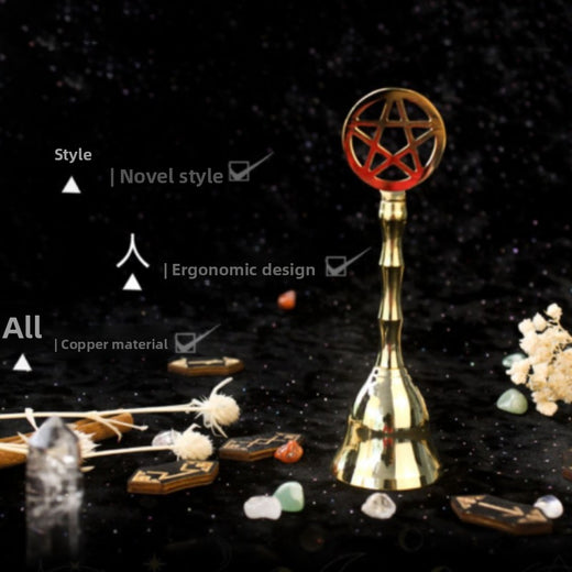 Witch altar bell hand-cranked bell product image 4