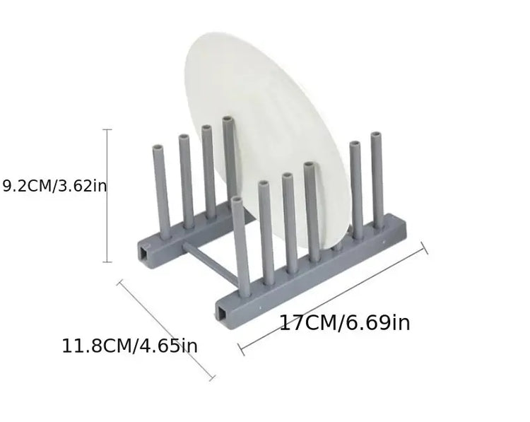 Stainless Steel Pot Lid Holder and Kitchen Organizer - Image 2