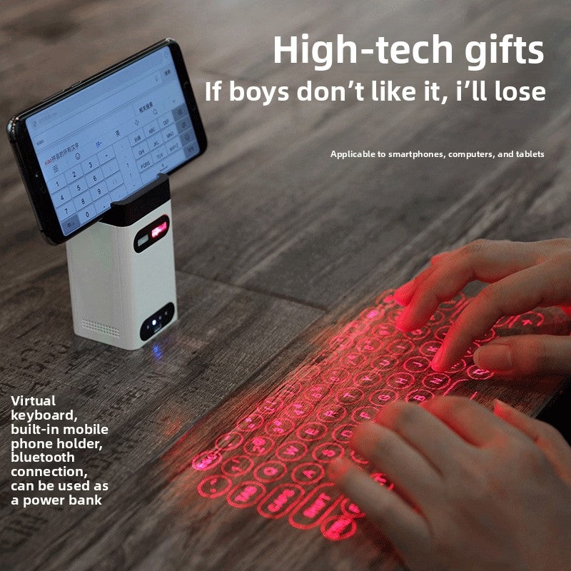 Portable Laser Projection Keyboard