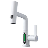 Adjustable Height Pull Out Basin Faucet