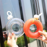 Plastic beverage bottle