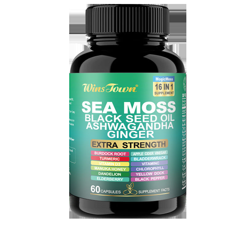 Sea Moss Shilajit Herbal Capsules product image 5
