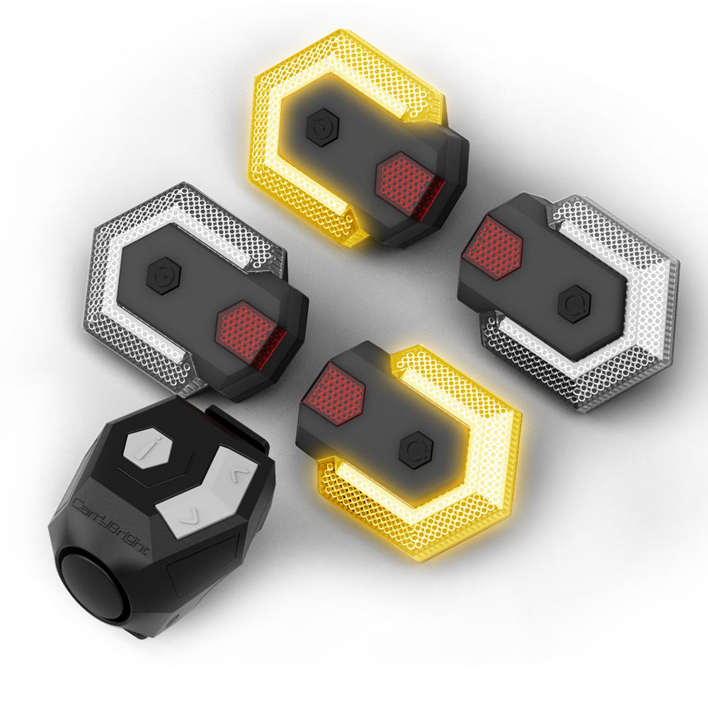 Wireless Bicycle Turn Signal with Horn and Lights