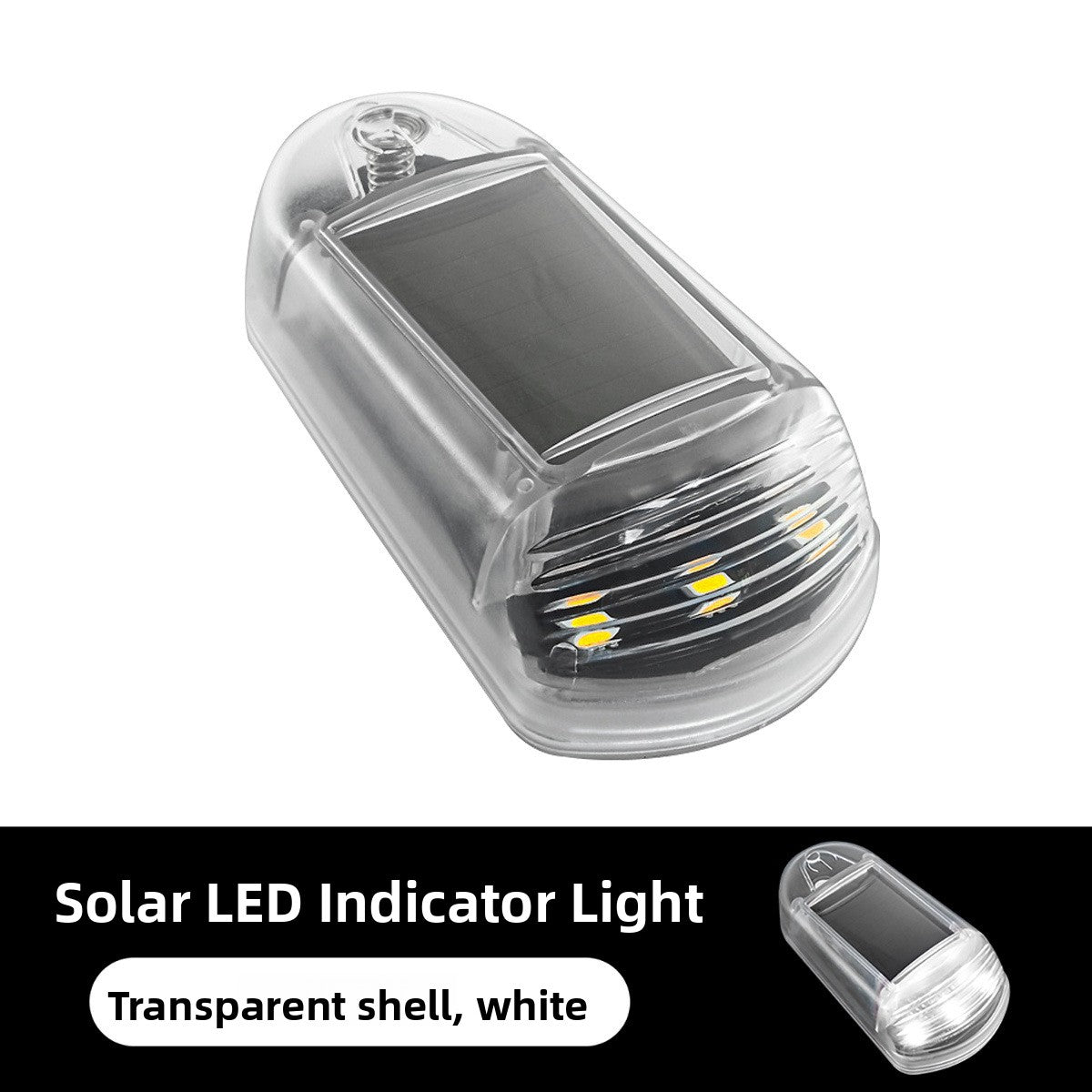 Solar Powered LED Vehicle Roof Light