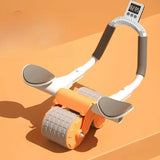 AB Roller Wheel Automatic Rebound Abdominal Muscle Training Push-Up Abdominal Roll Elbow Flat Plate Home Fitness Exercise