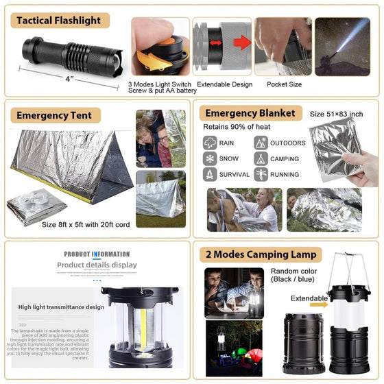 Emergency Survival Tool Kit Outdoor Lighting & Tools product image 2