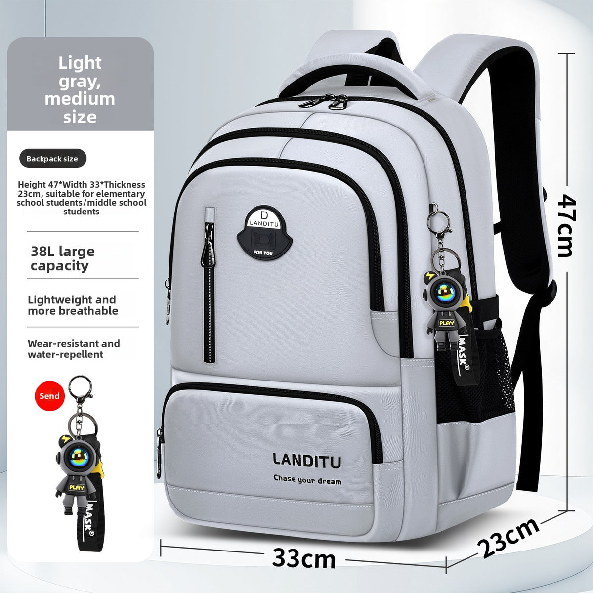 Large-capacity backpack