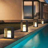 Solar-powered garden light